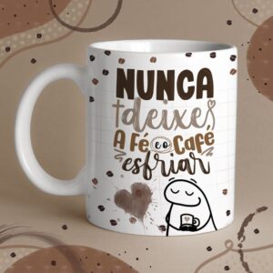 Caneca personalizada, Alça branca
